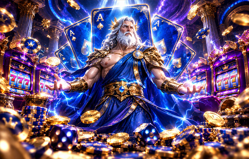 Đấu trường esports giả tưởng với ánh sáng xanh tím